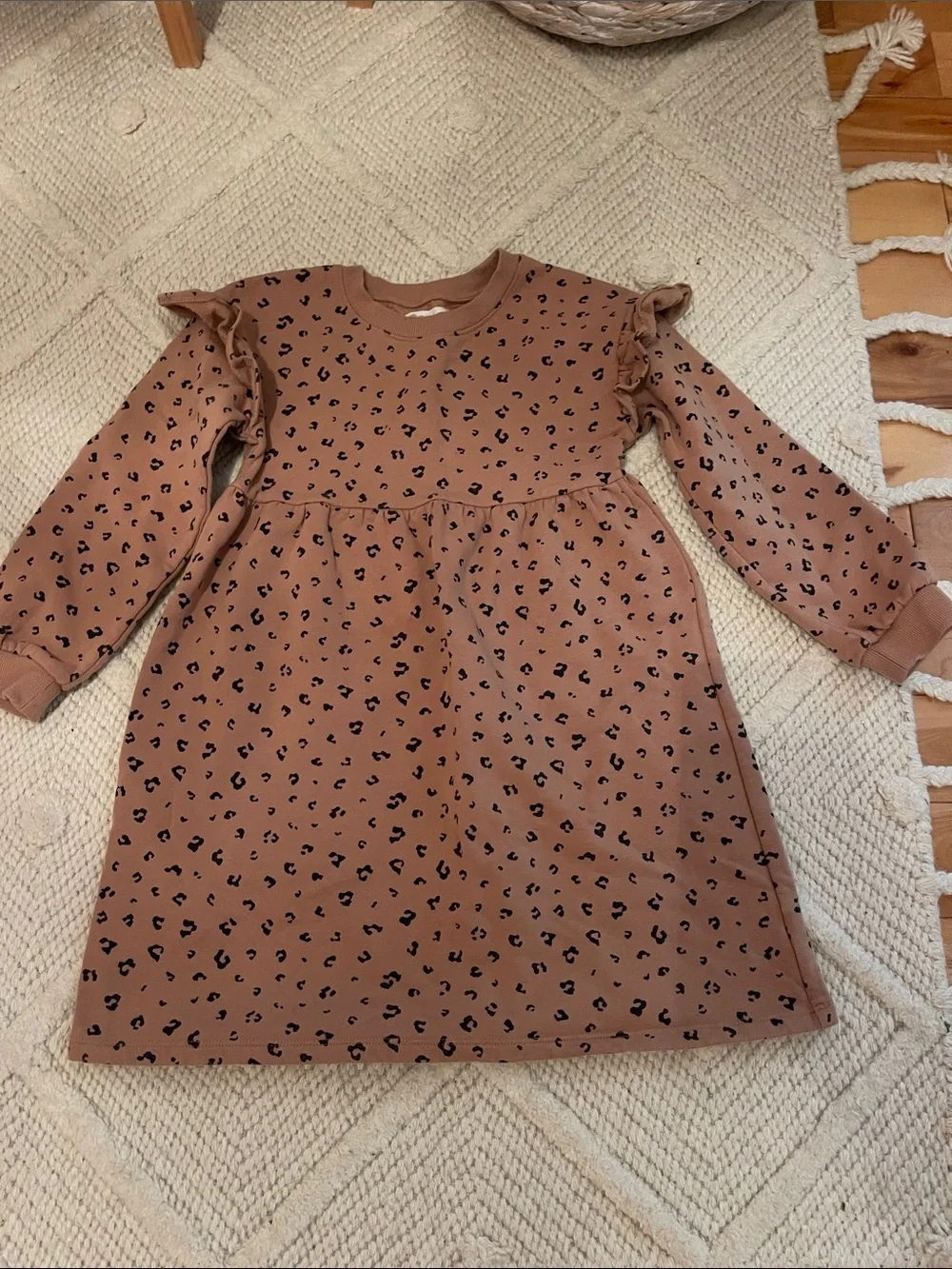 Tucker + Tate size 6 girls Leopard Print sweatshirt Dress